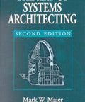 Book: The Art of Systems Architecture, Second Edition, teal cover with white title and line-art diagram.