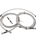 Top Notch Diesel Fuel Line Kit For 6.6L V8 Dodge Cummins Chevy Silverado And Sierra 2500 HD 3500 HD Models Year 2004 Through 2010 Replacing Part Numbers 819874 And 20832565 braided metal fuel lines