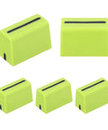Universal Fader Knobs For DJ Controllers And Mixers Green Rubber Slider Caps For Potentiometer Replacement 5 Pack