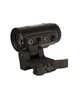 HD 3X Red Dot Sight Magnifier With Adjustable Height And Quick Release Flip Mount Model MAG C 2600001 side view