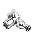 3 Way Sink Faucet Diverter Valve Copper Adapter For Portable Washer And Countertop Dishwasher