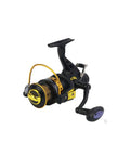 Saltwater Spinning Reel With Carry Bag For Travel Anti Corrosion Coating Heavy Duty 9Kg Drag Stainless Steel Bearings
