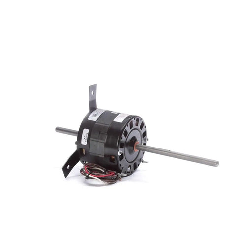One Third HP 115V RV Air Conditioner Motor Two Speed 1675 RPM With CW Rotation Plug And Play Includes 7.5 MFD Capacitor Double Shaft
