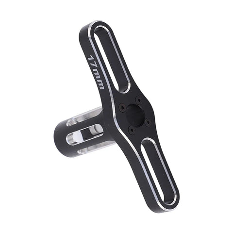 17mm Hex Nut Sleeve Wrench T Handle Aluminum Tool for 1/10 and 1/8 RC Cars Durable Corrosion Resistant Wheel Nut Removal Tool