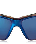 Built Tough Safety Glasses With Blue Mirror Polycarbonate Lenses And Super Comfy Wraparound Temples For Dead Clear Vision And Snug Secure Grip In Sleek Gray Finish Bulk Pack Of 10 front view of glasses