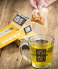 Using Disposable Loose Leaf Tea Filters For Easy Brewing, Unbleached Paper Sachets, Single Cup Infuser Bags For Hot Or Iced Tea