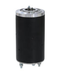 Top Notch Vinsnaper Permanent Magnet Motor Assembly with black housing and silver top for automotive applications.