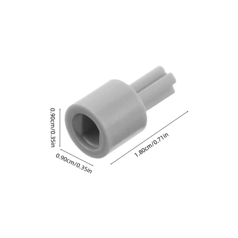 Grey adapter from Four Pack Motor Adapter Wheel Connectors For Cross Shaft Coupling And Shaft Adapter Dope Toy Car Accessories