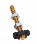 Solid Steel Cv Axle Bearing Puller Seal Kit Fits Years Two Zero Five Through Two Zero Eighteen With Eight Inch Clamshell For Removal Of Stubborn Bits Keeping Your Ride Safe During Routine Chores Work Done By You In Your Garage Avoiding Shop Bills, threaded steel puller bolt with nuts