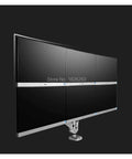 Full Motion Six Arm TV Mount Secures 10 To 24 Inch LCD LED Screens With Slick Gas Springs Built In USB Charging And Audio Jacks Fully Loaded Everyday Gear.
