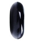 Side view of 64mm Inline Skate Wheels 64x24mm Replacement With Bearings For Roller Hockey And Everyday Skating 4 Pack 85A PU Black