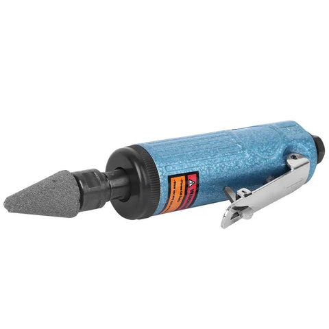 Top Grade Pneumatic Air Die Grinder 18000 RPM Badass Rotary Polisher With 6mm And 3mm Chucks Smooth Metalworking tool with stone tip.
