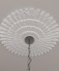 Eryn Ceiling Medallion 24 3/4 Inch Outside Diameter 3 1/4 Inch Inside Diameter 1 7/8 Inch Projection Fits Canopies Up To 4 Inches Factory Primed Ready To Install close-up