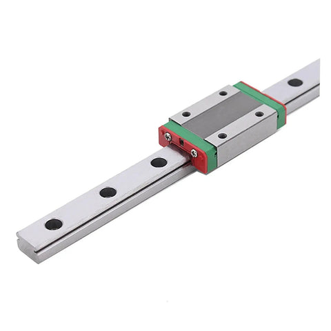 MGN12 Linear Rail And Block Set CNC Machine Upgrade Heavy Duty Bearing Steel Precision Slide Guide with smooth carriage blocks.