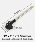 Sturdy Stainless Steel Flag Pole Mount For Motorcycles And Bicycles Adjustable Telescoping Flag Pole Bracket Universal