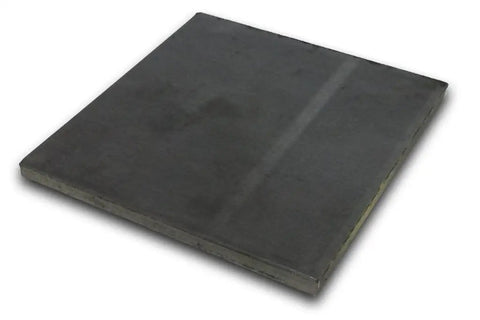 Hot Rolled Steel Plate Half Inch Thick Four By Four Inch Square Pack Of Two Weld Ready Base Plates ASTM A36 Domestic Quality