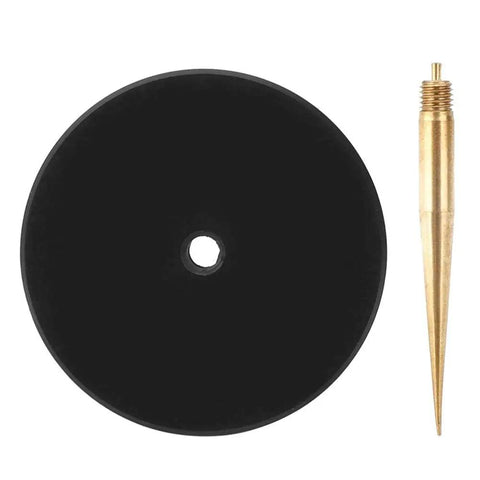 Pro Grade Watch Balance Holder For Precise Balance Correction And Bridge Bracket Support, showing 35mm plastic base and alloy pin
