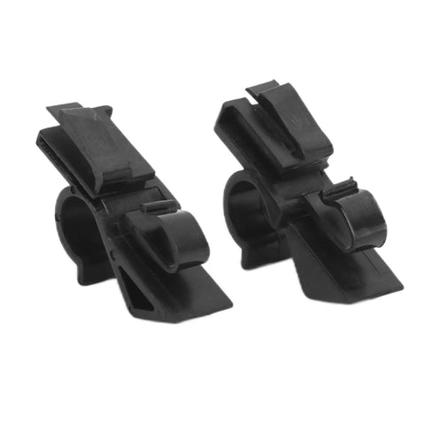 Parcel Shelf Clip Rear Mount Holder Trim Clip ABS OEM Replacement 71719952 71719953 shown in black ABS material