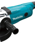 7 Inch Angle Grinder With Trigger Switch And 15 Amp Power Rotatable Gear Housing Every 90 Degrees Dust Sealed Armature blue design