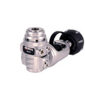 Dual Adjustable 62X Scuba Regulator Set With 1st And 2nd Stage Underwater Breathing System Black Intl Regulator Connection