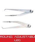 Firm Joint Hermaphrodite Caliper with Adjustable Round Leg 6 Inch Size, high-grade steel, precision tool for marking, metalworking, woodworking