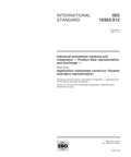 ISO 10303 Part 512 Standard For 3D CAD Models And Brep Faceted Boundary Representation Data Exchange With Industrial Automation Systems Integration cover page featuring title and ISO branding.