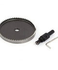 Heavy Duty 95mm Hole Saw Cutter Set With HSS Drill Bit 6mm Pilot 13mm Cutting Depth 67mm Overall Length and hex wrench