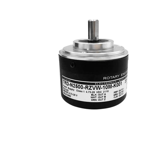 Rotary Encoder Incremental Workhorse Sensor For CNC Rigs, Smooth Clickless Feedback, black cylindrical durable housing