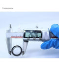 Precision measuring tool showing 26mm diameter of 10 Pack Premium 6803 RS Deep Groove Ball Bearings.