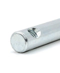 Heavy Duty Zinc Plated Cross Dowel Barrel Nuts Compatible With Ikea 121214 Furniture Hardware Built Tough Double Assembly Joiners Fits Like A Champ For Beds And Tables Set Of Two close-up detail of circular end with threaded hole