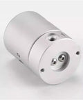 Pneumatic High Speed Rotary Joint With 360 Degree Slip Ring Multi Passage Rotary Union MQR2 To 4 M5 Standard Interface For Fast No Twist Air Lines In Pneumatic Systems, silver metal body