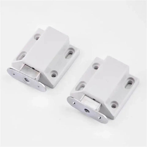 Magnetic Touch Latch Kit 4 Pack For Cabinets And Drawers Invisible Open Door Hardware Low Key Handle Free Cupboard Catch