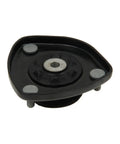 Premium Replacement Rear Left Upper Shock Mount For Bmw showing black rubber mount with silver bolts for better suspension response.