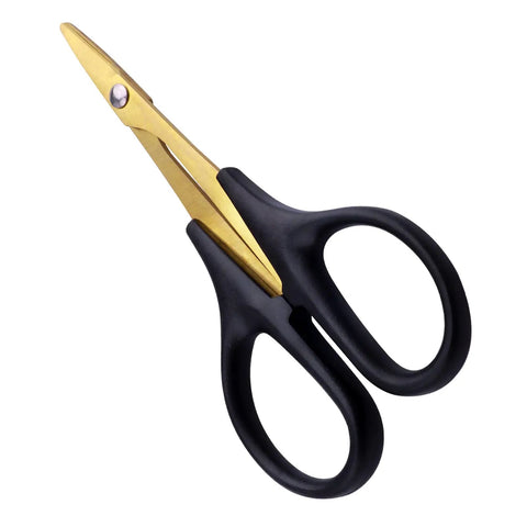 Pro Grade Titanium RC Body Reamer Tool And Straight Curved Scissors Set curved scissors titanium-coated for bodyshell trimming