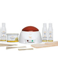 DIY Starter Waxing Kit For Home Or Pro Salon Use With All Purpose Honee Wax, Wax Warmer, Pre And Post Care Products