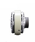 Side view of Single Shaft Magnetic Powder Brake With Manual Tension Controller Kit For Bagging Printing Dyeing Machines