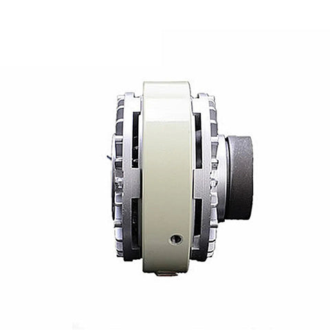 Side view of Single Shaft Magnetic Powder Brake With Manual Tension Controller Kit For Bagging Printing Dyeing Machines