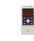 VFD Inverter For Motor Speed Control From DC 200 400V To 3 Phase 220V 0.4 0.75 1.5 2.2KW Variable Frequency Drive For Industrial Motors And Heavy Duty Speed Regulation front display panel with 5 min label