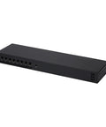 Smooth Operator Firewall Router With Intel Core I7 10710U Cranking Up To 4 7 Ghz On Eight Zippy Lan Ports and Quick Wifi, black metal chassis.