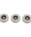 3 Pack 36 Tooth Nylon Planetary Gear For Ebike Motors, Durable Nylon-Metal Hybrid Gear Repair Replacement, white gear set