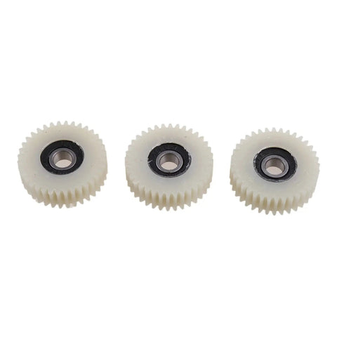 3 Pack 36 Tooth Nylon Planetary Gear For Ebike Motors, Durable Nylon-Metal Hybrid Gear Repair Replacement, white gear set