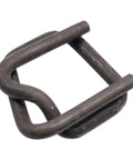 Phosphate Coated Wire Buckles For Woven Poly Strapping 3/4 Inch By.160 Inch Heavy Duty Beefed Up Rust Resistant ASTM D3950 Compliant Industrial Grade