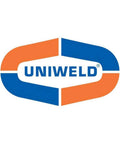 Uniweld logo in blue and orange.