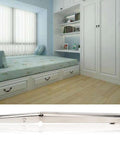 Beefy Heavy Duty Folding Shelf Bracket Stainless Steel Space Saving Drop Leaf Support for desks and counters
