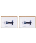 Jet Engine Model Components Kit 006 3D Printed Parts Set For Maker World Hardware Projects Two Sets High Detail Upgrade And Replacement Components For Jet Engine Building Dope Build, two boxes