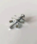 Heavy Duty M6 Carbon Steel Bird Cage Screws Bulkhead Fitting Kit shows a carbon steel screw with washer and nut assembly.