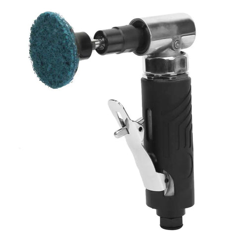 Badass 90 Degree Pneumatic Angle Grinder With Slick Ergonomic Comfort Grip And Tight 20000 RPM Air Die Tool for precision tasks.