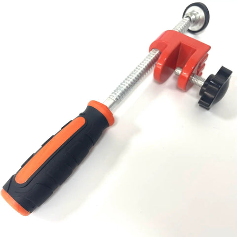 Edge Clamp Extension Tool For Woodworking Quick Fixes And Clamping, Durable Steel Body, Fits Clamp Rails Up To 15mm Thickness