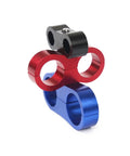 Get Your Custom Hose Clamps Ready With This 10 Piece Aluminum AN4 AN6 AN8 AN10 AN12 Separator Kit For Braided Rubber Line Divider Clamps That Lock Down Tight And Keep Every Connection Secure For Any High Performance Ride Or Rig You Are Building Right Now. black, red, blue aluminum hose clamps