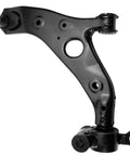 2Pc Front Lower Control Arm Set For Mazda 6 2014 Through 2021 And CX 5 2013 Through 2016 With Ball Joint Assembly Replacement Suspension Parts Built Tough For Daily Driving And Rugged Road Conditions, black steel control arm with ball joint